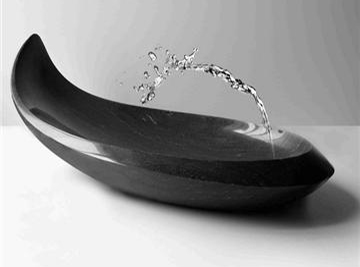 Black Granite Decorative Sink